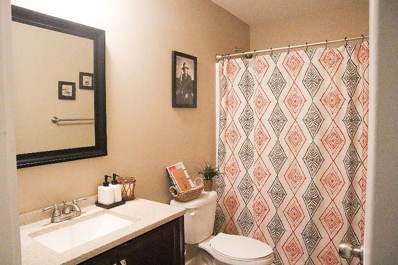 Private Bathroom.