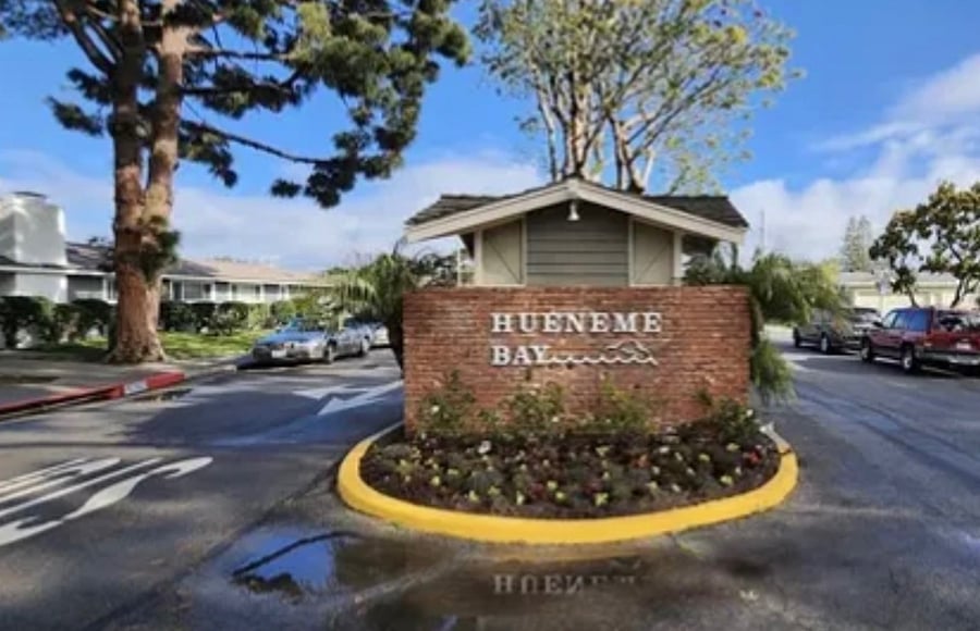 Entrance to Hueneme Bay.