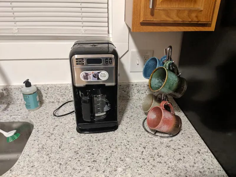 New coffee machine, if you need your caffeine fix