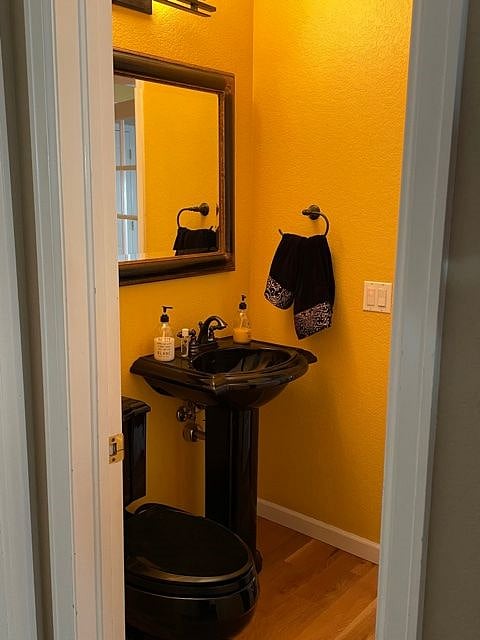 Main floor powder room