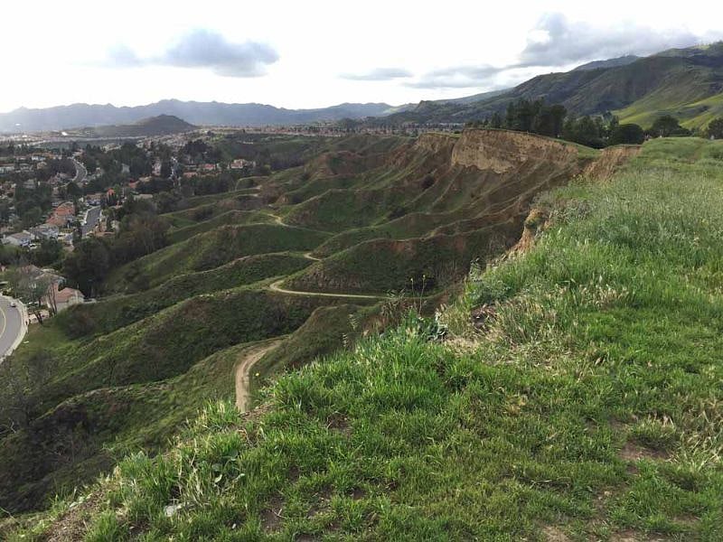 Hike the lower trail, the upper bluff or do both in an hour and 10 minute loop.