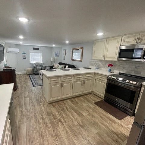 Electric Stove and microwave
