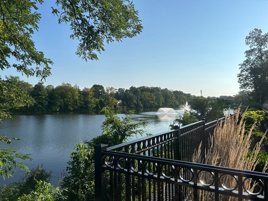 Columbus park on Lake View Ave