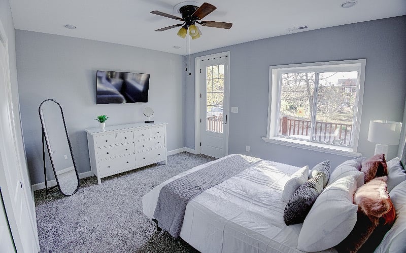 master bedroom. large closet.