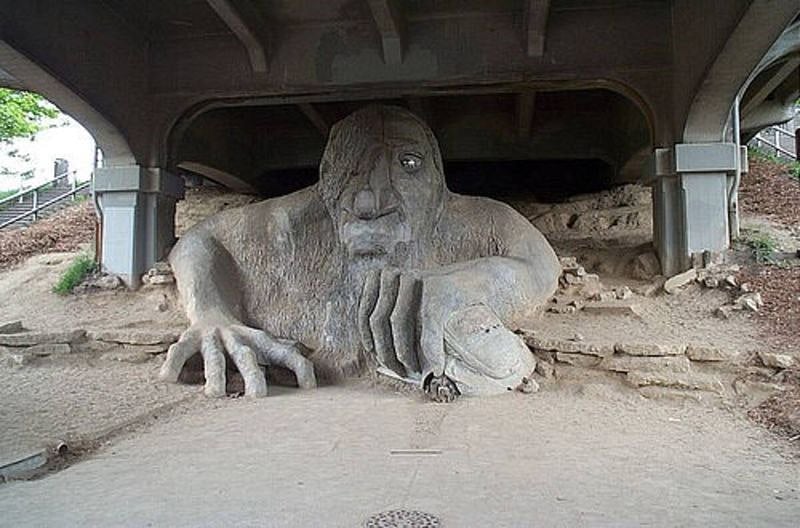 visit the Fremont Troll...