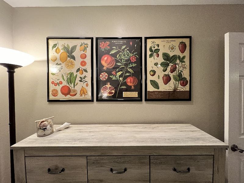 Pomegranate room.