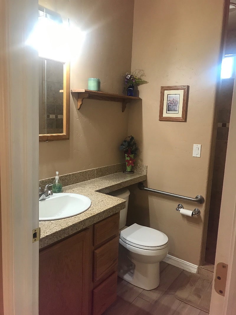 walk in shower