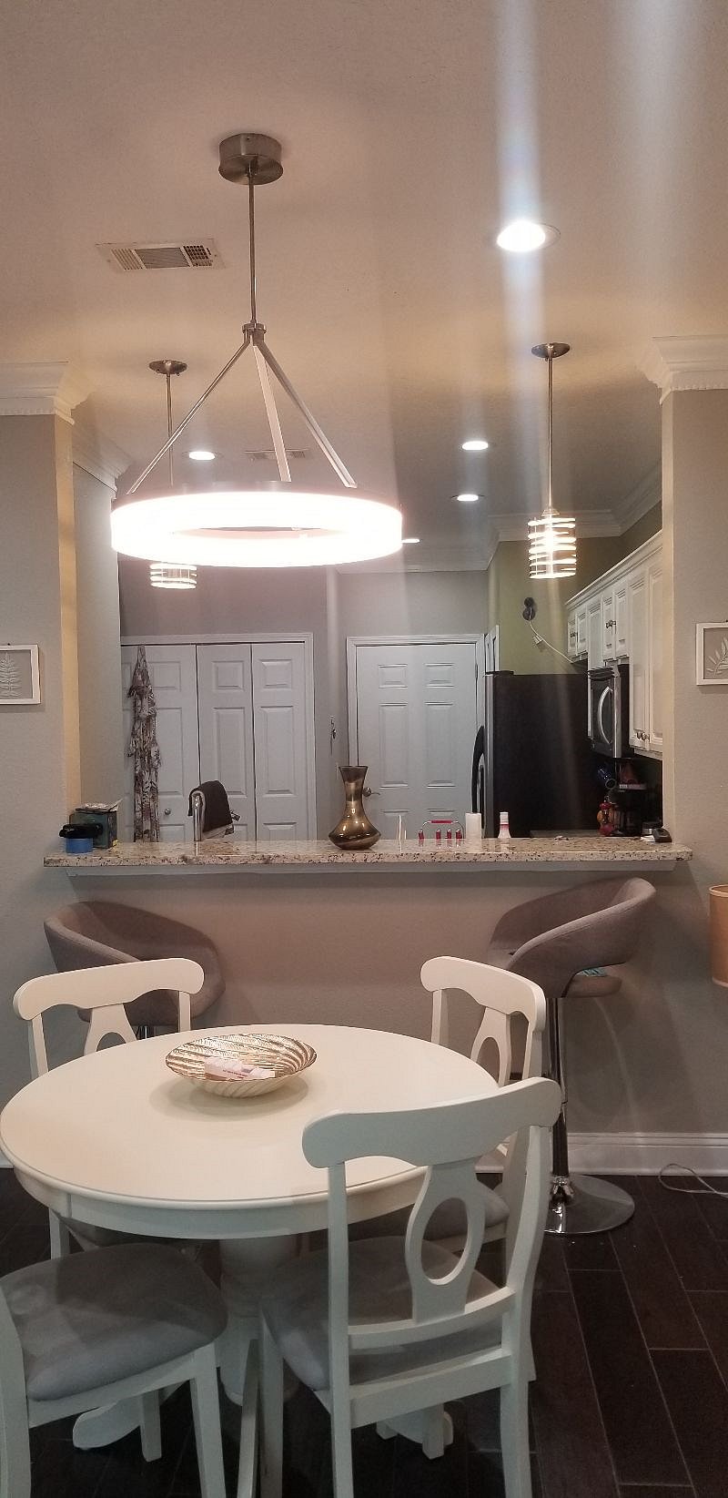 Kitchen ( view from living room)