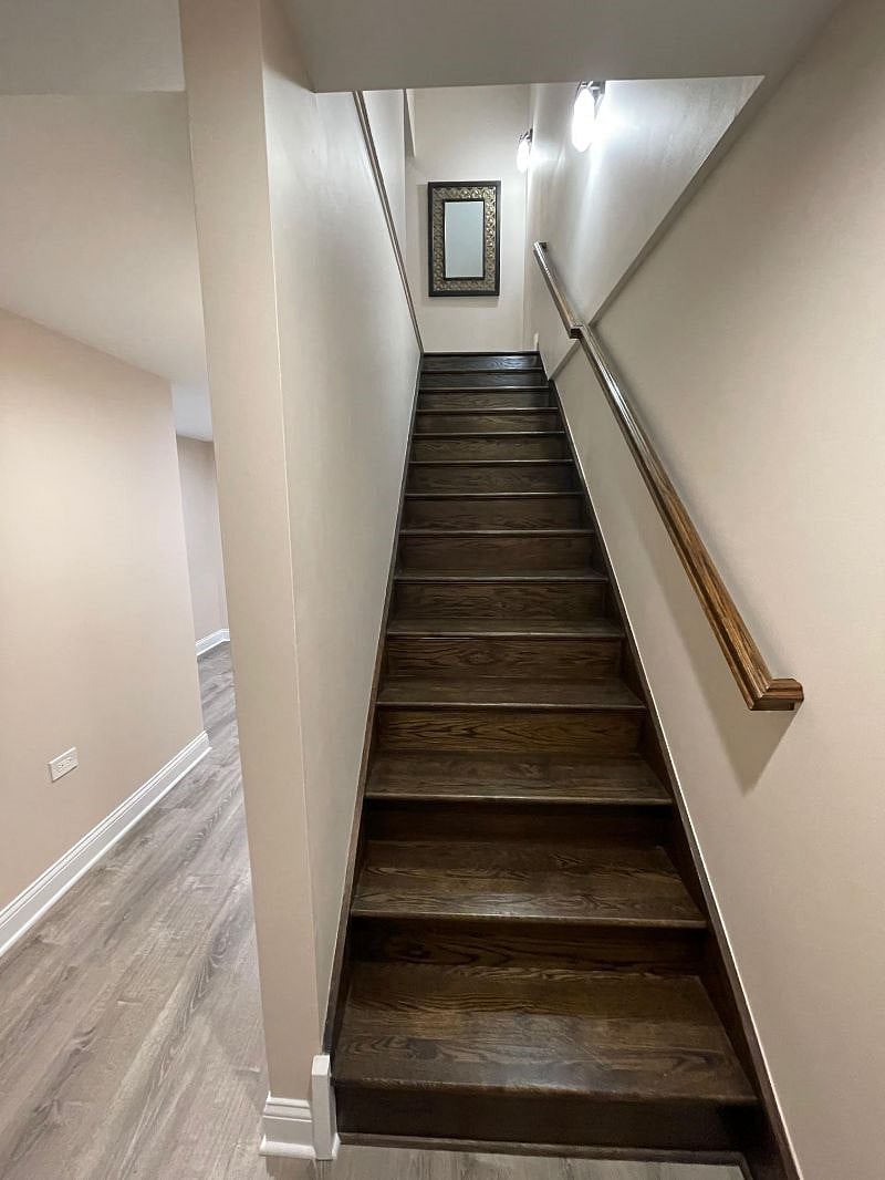 Staircase Leading to Bedroom Area