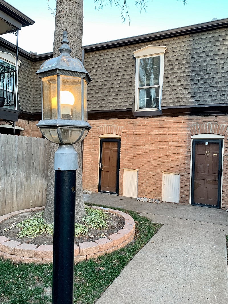 Front door to apt 54