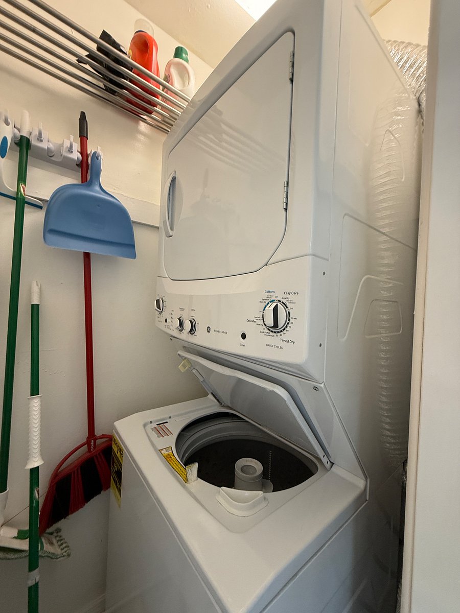 on site washer and dryer