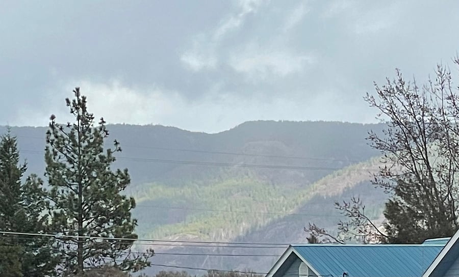 The ever changing view from the front porch. 
