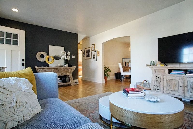 View of the dining room for the living room