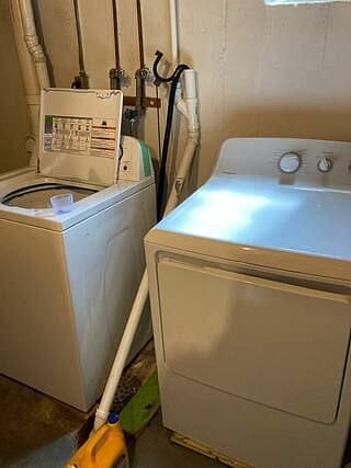 Washer and dryer for convenient laundry facilities