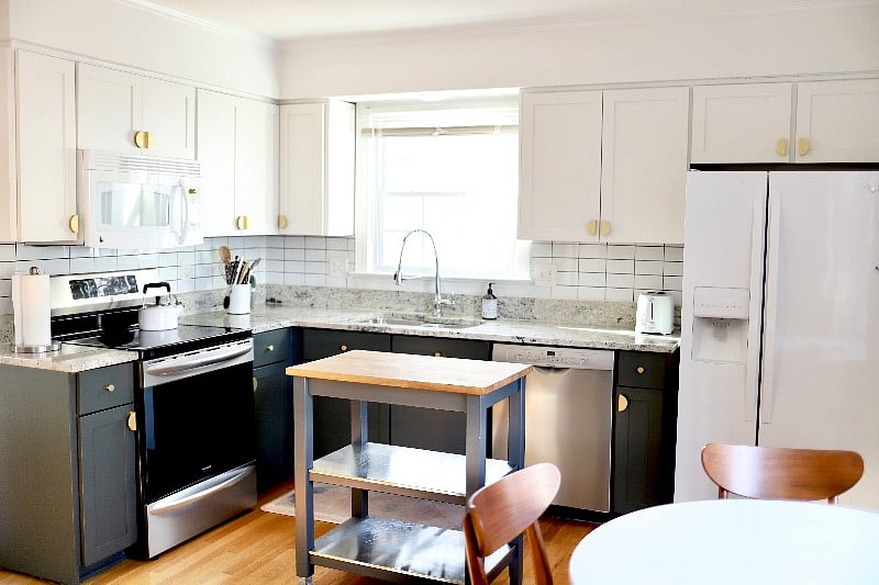 Updated kitchen with brand new dishwasher and range