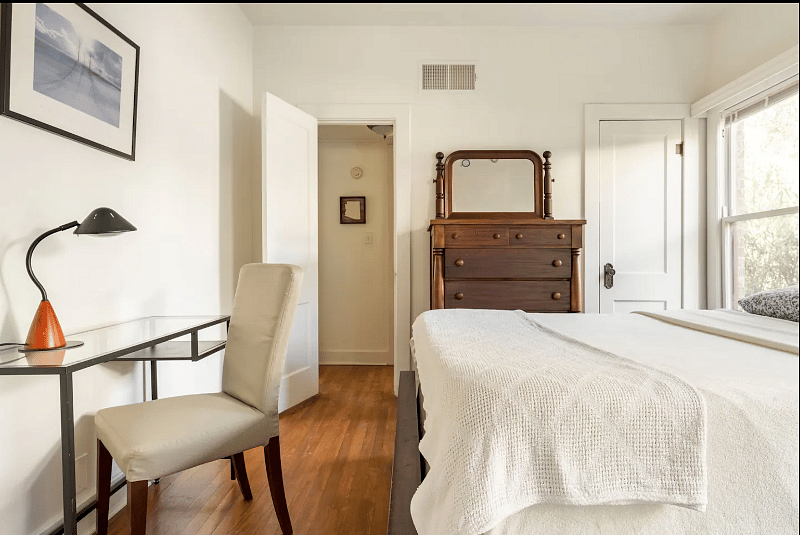 main bedroom - make up vanity or small desk