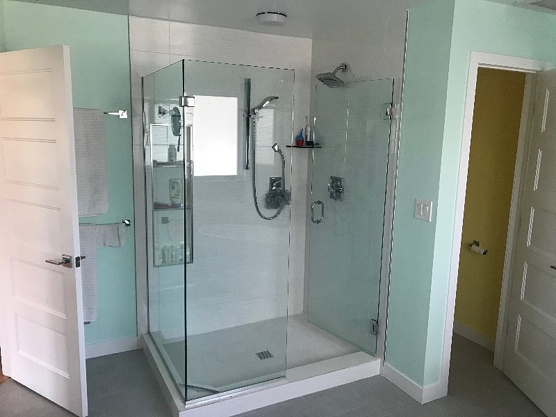 Master bedroom shower