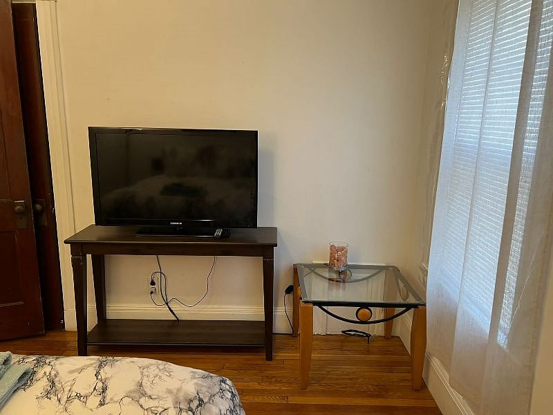 Master bedroom TV