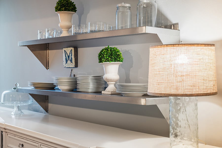 All the plates and glasses and utensils you could need.