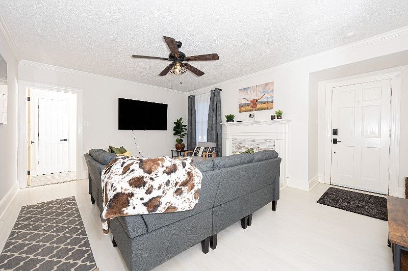 Put on a show or your favorite movie on this 65 inch smart TV and relax. (Hastings 3/2.5)