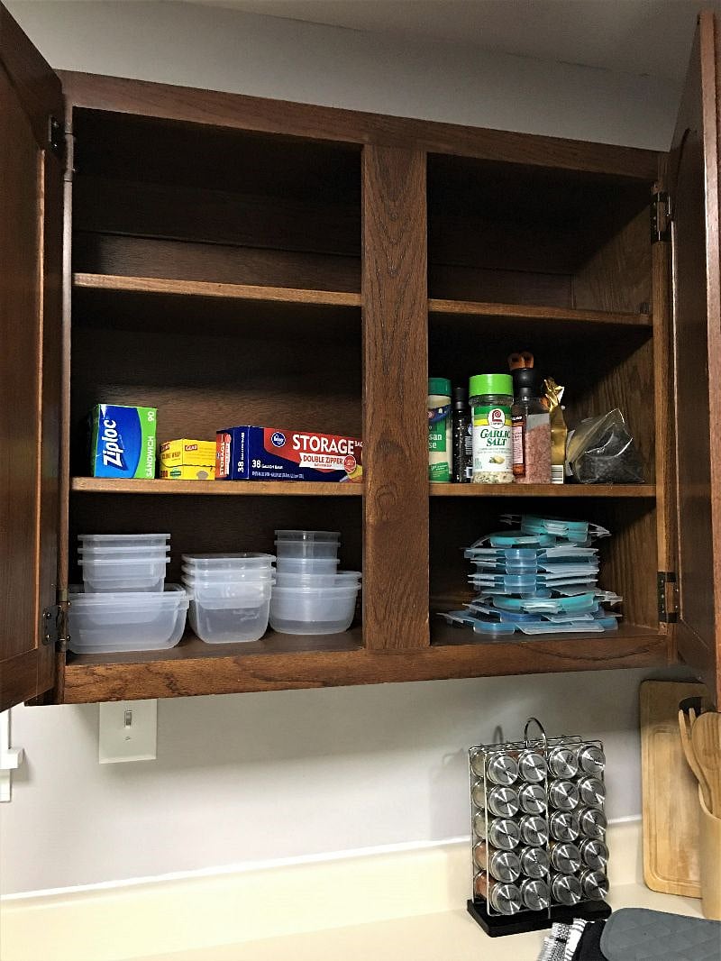 Storage containers, so you can take your lunch