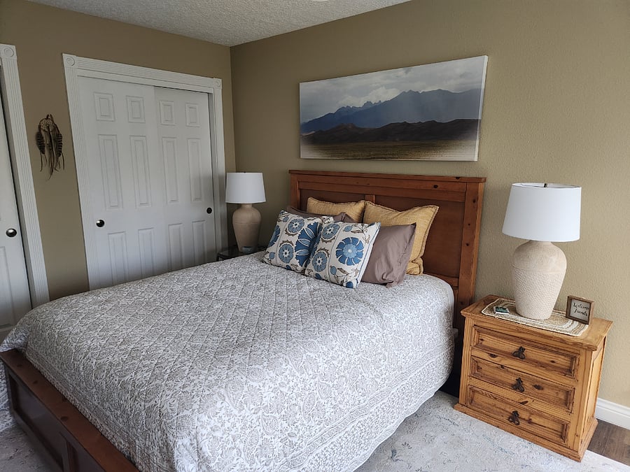 Bedroom 2 w/ private bath