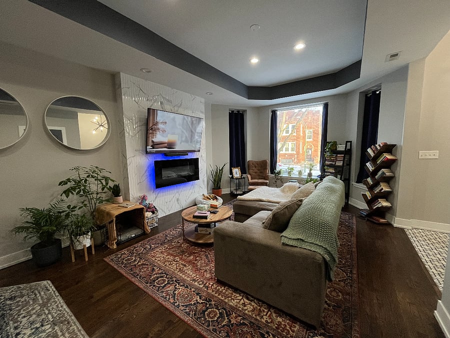 Shared living space, first floor