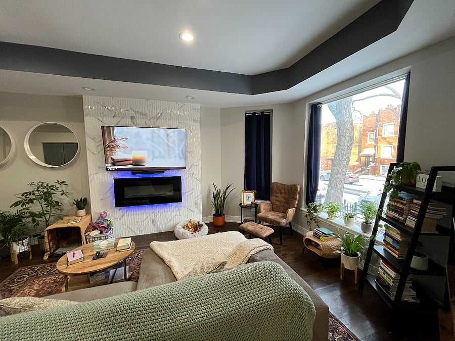 Shared living space, first floor