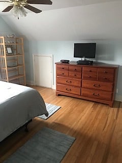 Dresser and shelves