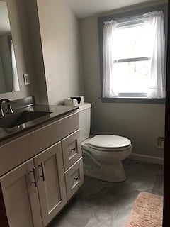 Newly remodeled private bathroom