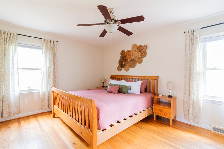 Primary king bedroom