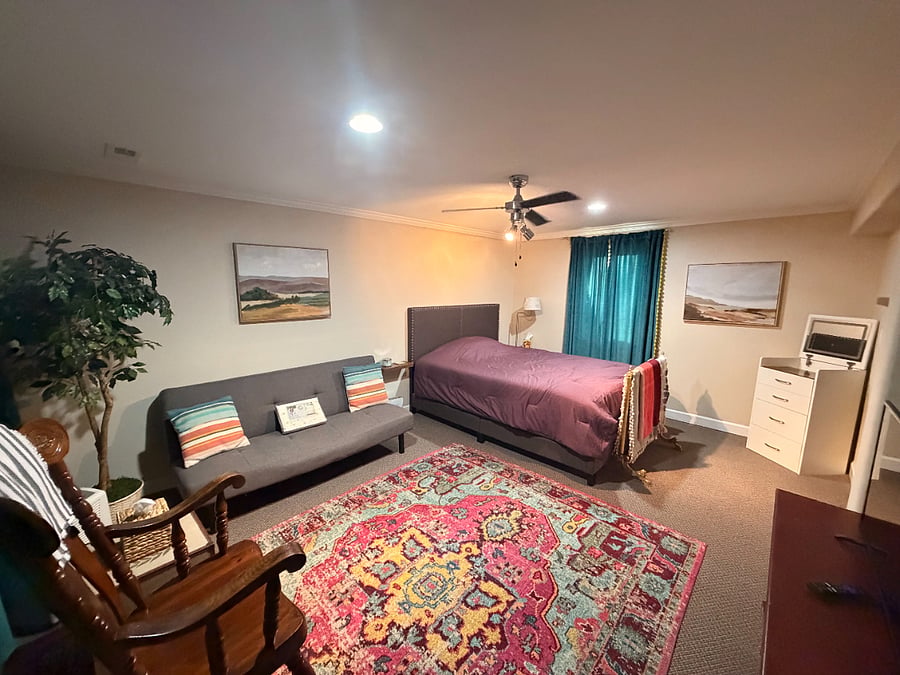 Larger bedroom of the TWO bed listing. 