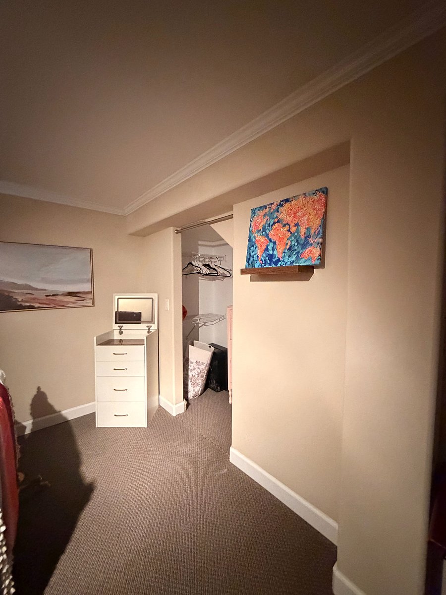 Closet in larger TWO bed listing.