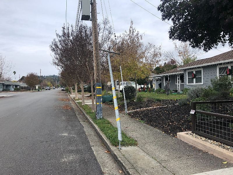 North view of our quiet street and neighborhood