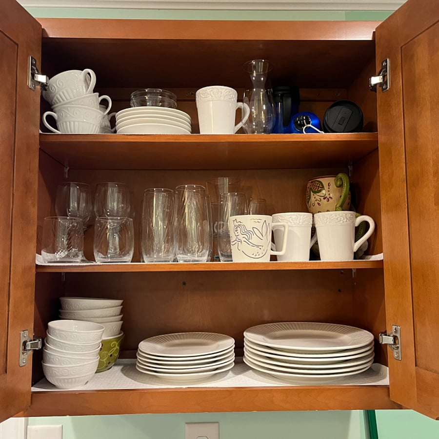 Dishes and glassware