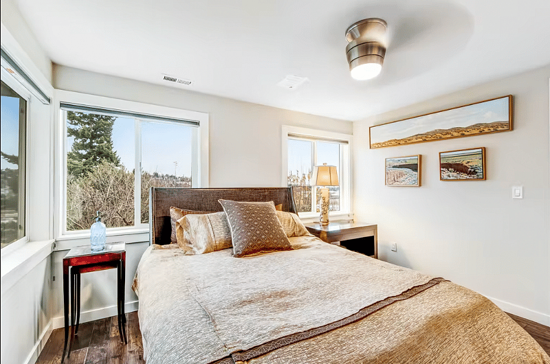 Primary Queen Bedroom View