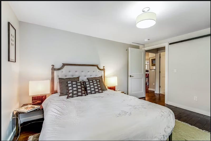 Queen size comfort bed in second bedroom