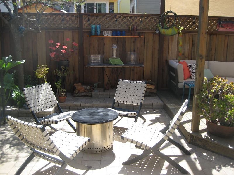 backyard fire pit