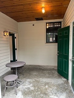 Front door area