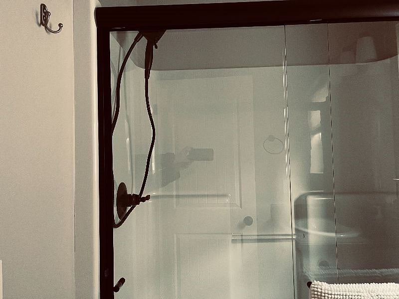 Fantastic new shower and shower head. Feels comfortable for all body types including taller people.