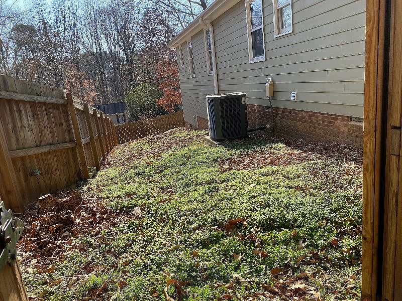 Fully fenced in yard with backyard run for your furry friend.