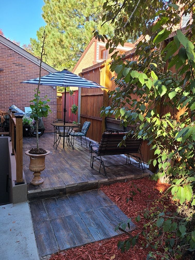 Private Patio, Private Entrance.  Grill.  Table and Chairs.