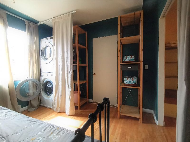 Bedroom 3: Shares space with Washer/Dryer
