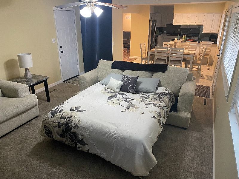 FAMILY ROOM COUCH IS ANOTHER QUEEN SLEEPER SOFA