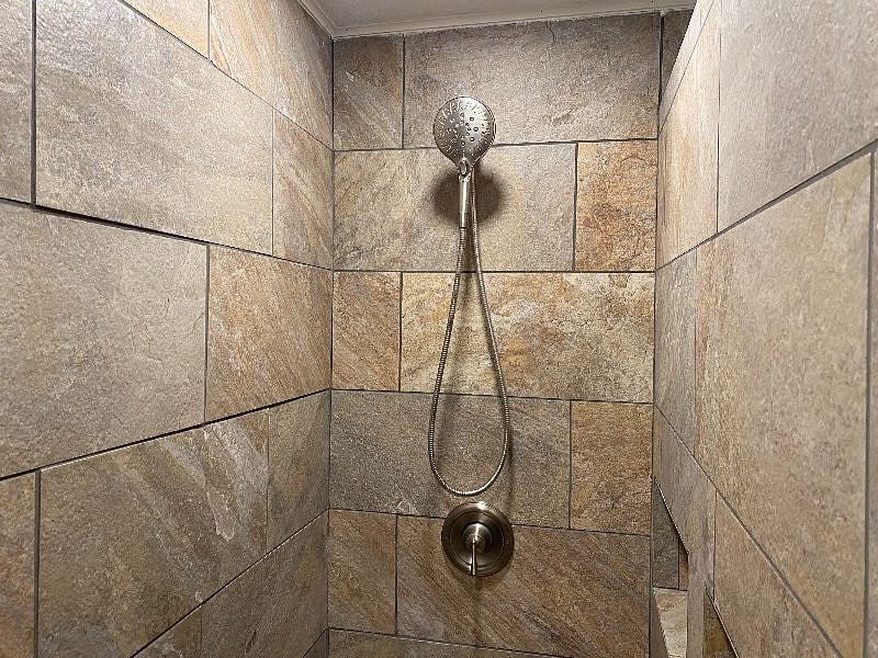 STAND UP WALKIN SHOWER IN MASTER BATHROOM FULLY REMODELED