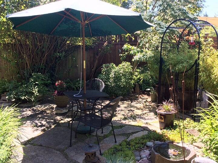 It's cool and shady here when summer brings the heat.