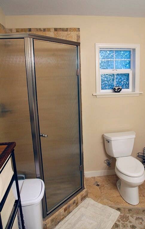 Walk in shower