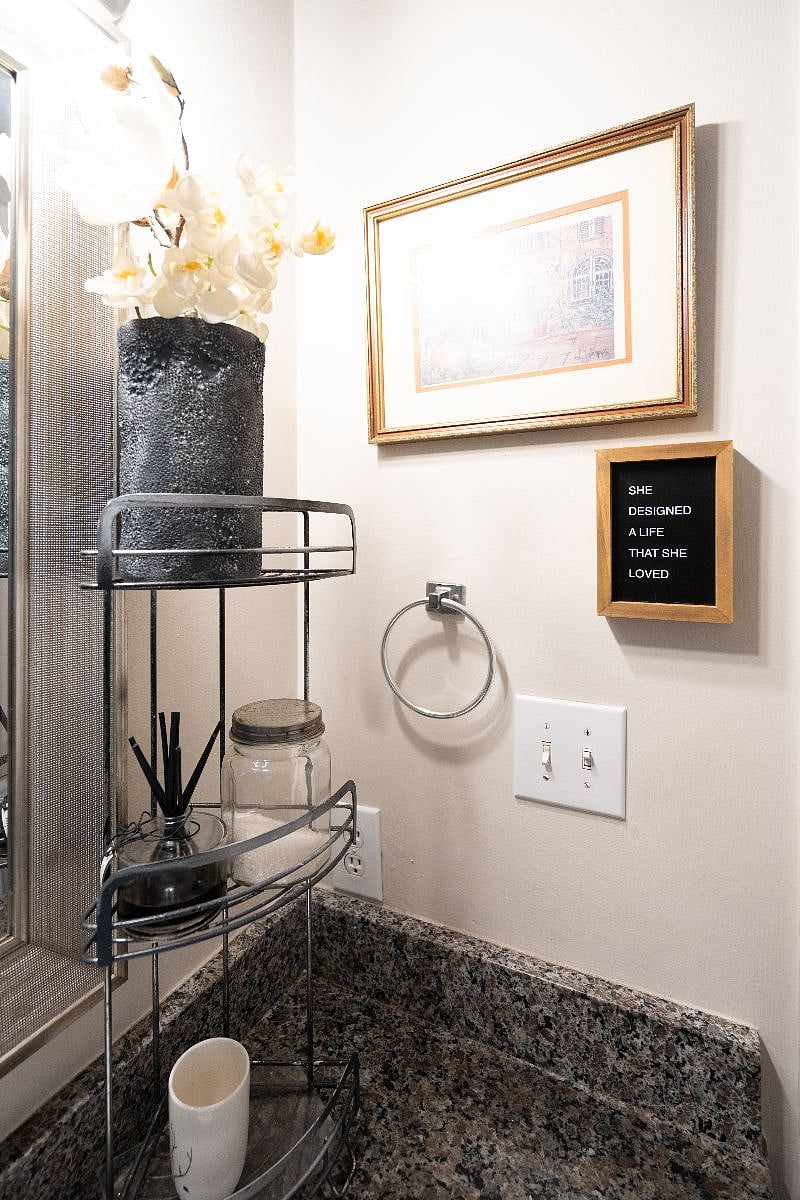 Store your must haves here and feel at home.