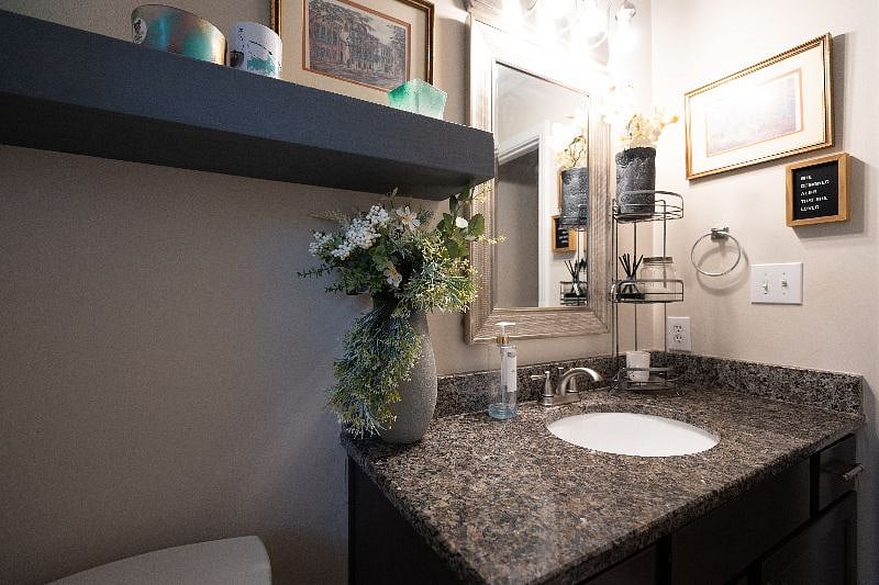 Our bathroom is your bathroom.