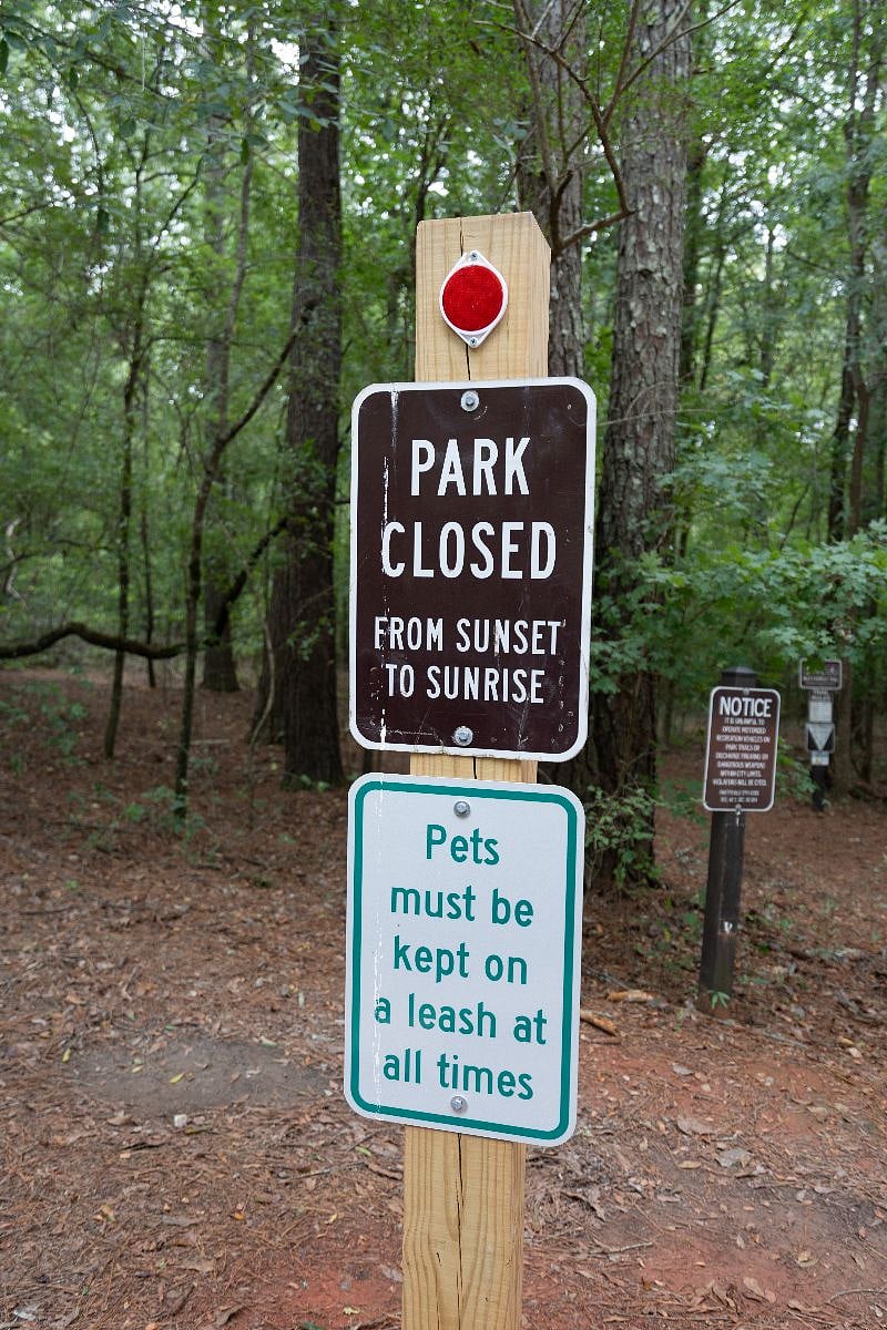 Park opens at dawn - have a walk.